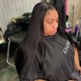 Frontal lace wig install