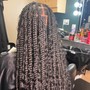 Wig braid down