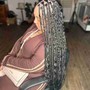 Special boho braids medium size /Waist length