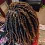 Knotless French curly (small size)