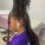 Small knotless braids