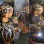 Feed in braids