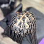 Medium Knotless Braids