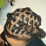 Loc knots(no hair added)