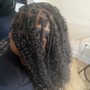 Medium Knotless Boho Braids