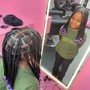 Kid's knotless Braids touch up