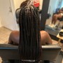 Knotless Box Braids(Medium)