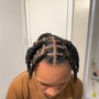 Male braids (stitch braids)