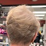 Short Hair Bleach/ Tone, shape and coil