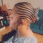 Fulani Braids with Sew-in or Crochet