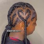 Zebra braids