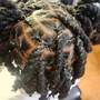 Medium Box Braids natural hair