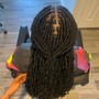 Loc Retwist + Two String Twist