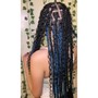 Medium Knotless Braids