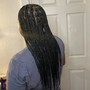 Medium knotless (back length