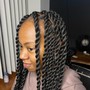 Two Strand Twist Loc Style