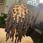 Loc Combination FULL HEAD- Ear Length Hair