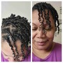 Twist Out/Flat Twist on Natural Hair