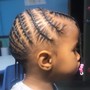 Kid's tribal braids