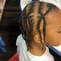 Kid's tribal braids