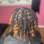 Marley Twist over locs (Bob)