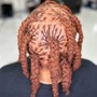 LOC STYLES- Barrels in Front/ Cornrows