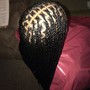 Knotless Medium Senegalese Twist(up to waist length)