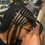 Smedium Knotless Braids