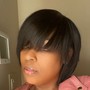 sew-in maintenance (wash,tighten,cut,style)