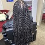 Knotless Braids S waist length