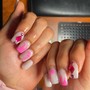 Acrylic Nails, Pedicure - Nail Art