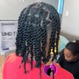 Kid's Plaits or Twists (no weave)