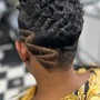 Short Style on Natural hair