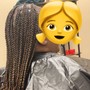 Box Braid removal