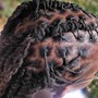 Loc retwist with crochet