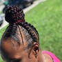 Large Braided Ponytail