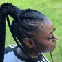 Large Braided Ponytail