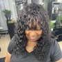 Sew In Short Cut / Partial head or Wet n Wavy Hair, Textured Hair