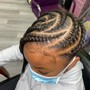 Men/Kids Braids Top Half ONLY