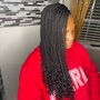 Jumbo knotless  Braids