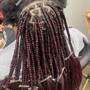 Medium Knotless Braids