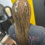 Feed-in Braids, Partial Quick  Weave