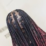 Smedium Knotless Goddess Braids