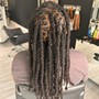 Relaxer touch up