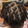 Young Men  /single braids