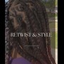 Large knotless Braids - lower back