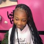 Medium Knotless Braids