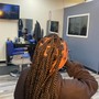 Jumbo knotless braids