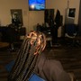 Jumbo knotless braids