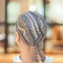 Small Knotless Box Braids